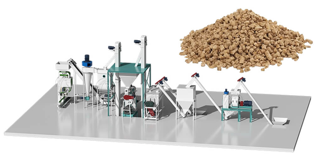 4ton_feed_pellet_line_for_sale